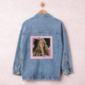 Niedlich Personalisiert ein Foto Rosa Jeansjacke (Hangar)