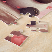 Niedlich Personalisiert Panda Valentine Puzzle (Seite)