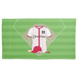 Niedlich Personalisierter Baseball Kissenbezug