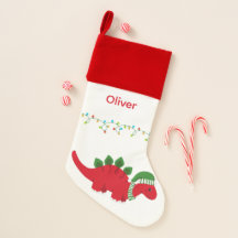 Niedlich Personalisierter Weihnachtsfest Dinosauri