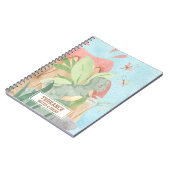 Niedlich Personalisiertes Baby Tiranosaurios Rex D Notizblock (Linke Seite)