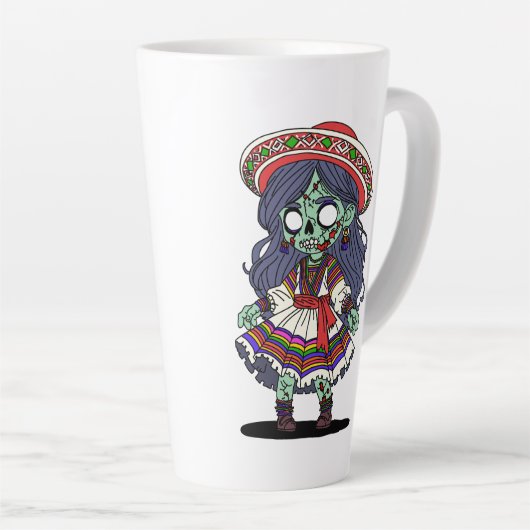Niedlich Peruvian Zombie Milchtasse (Rechte Ecke)