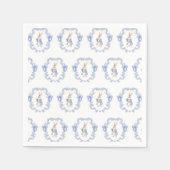 Niedlich Peter Rabbit Baby Dusche Serviette (Vorderseite)