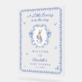 Niedlich Peter Rabbit Boy Baby Dusche Willkommen Acrylschild (Winkel)