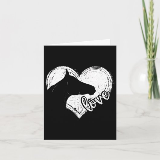 Niedlich Pferdereiten Pferde Jungen reiten Stunden Karte (Vorderseite)