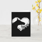 Niedlich Pferdereiten Pferde Jungen reiten Stunden Karte (Gelbe Blume)