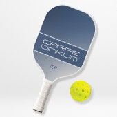 Niedlich Pickleball Dink Pun Gradient Initials Bla Schläger