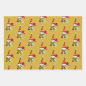 Niedlich Pickleball Weihnachtsgnomes Geschenkpapier Set (Vorderseite 3)