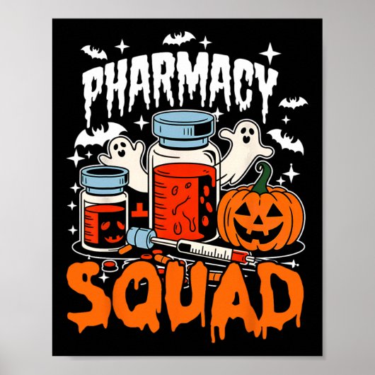 Niedlich Pills Pharmacy Squad Pharmakokinetik Poster (Vorne)