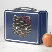 Niedlich Pinecone Kitty Metall Brotdose (Beispiel)