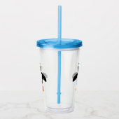 Niedlich Pinguin Acryltrinkbecher (Rechts)
