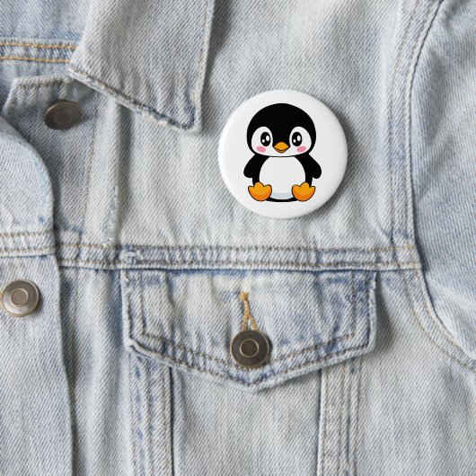 Niedlich Pinguin Button (Beispiel)