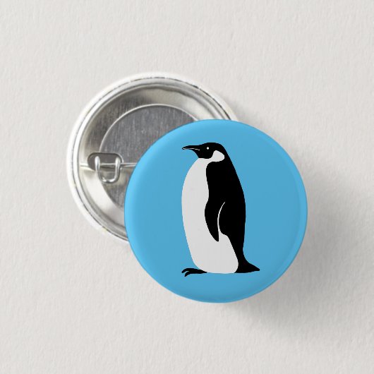 Niedlich Pinguin Button (Vorne & Hinten)