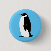 Niedlich Pinguin Button (Vorderseite)