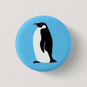 Niedlich Pinguin Button
