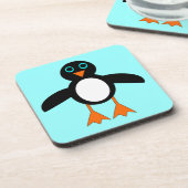Niedlich Pinguin Cork Untersetzer (Linke Seite)