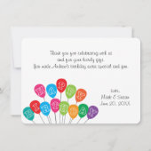 Niedlich Pinguin Dankeschön-Karte Dankeskarte (Rückseite)