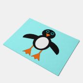 Niedlich Pinguin Door Mat Fußmatte (Schrägansicht)