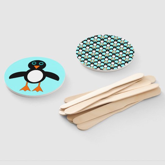 Niedlich Pinguin Fächer (Non-assembled)