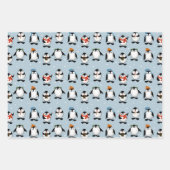 Niedlich Pinguin Geschenkpapier Set (Vorderseite 3)