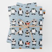 Niedlich Pinguin Geschenkpapier Set (Beispiel)