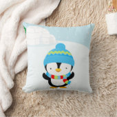 Niedlich Pinguin Kissen (Decke)