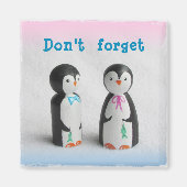 Niedlich Pinguin Magnet (Vorne)