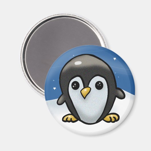 Niedlich Pinguin Magnet (Vorderseite/Rückseite)