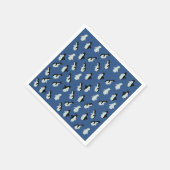 Niedlich Pinguin Paper Napkins Serviette (Ecke)