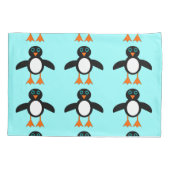 Niedlich Pinguin Pillowcase Kissenbezug (Rückseite)