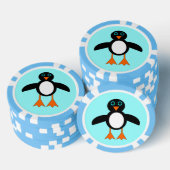 Niedlich Pinguin Pokerchips (Stapel)