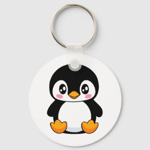 Niedlich Pinguin Schlüsselanhänger