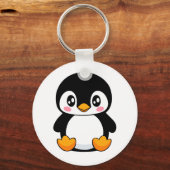 Niedlich Pinguin Schlüsselanhänger (Vorderseite)