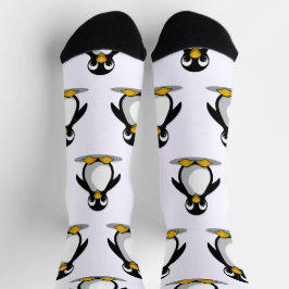 Niedlich Pinguin Socken