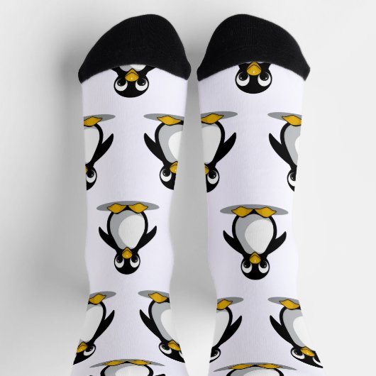 Niedlich Pinguin Socken (Oben)