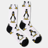Niedlich Pinguin Socken (Rechts)