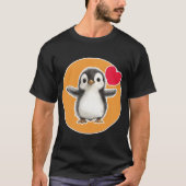 Niedlich Pinguin T-Shirt (Vorderseite)