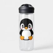 Niedlich Pinguin Trinkflasche (Vorderseite)