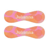 Niedlich Pink Abstrakt Watercolor Giro Individuell Baseball (Paneele)