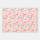 Niedlich Pink Ästhetische Frühjahrs-Osterthema Geschenkpapier Set (Vorderseite 2)