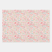 Niedlich Pink Ästhetische Frühjahrs-Osterthema Geschenkpapier Set (Vorderseite)