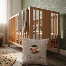 Niedlich Pink Baby Footprints Baby's First Christm