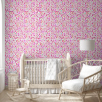Niedlich Pink Baby Girl Kinderzimmer Muster person
