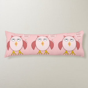 Niedlich Pink Baby Girl Owl Kissen