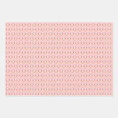 Niedlich Pink Baby Owl Custom Geschenkpapier Set (Vorderseite 3)