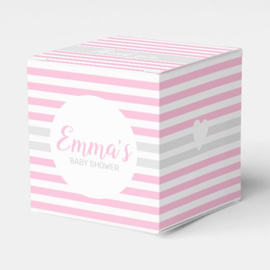 Niedlich Pink Baby Showbox Geschenkschachtel (Vorderseite)