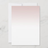 Niedlich Pink Ballon wir können frühzeitig abwarte Einladung (Rückseite)