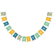 Niedlich Pink Balloon Happy Birthday Banner (Alle)