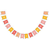 Niedlich Pink Balloon Happy Birthday Banner (Alle)