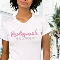 Niedlich Pink Beach Bachelorette Bridesmaid